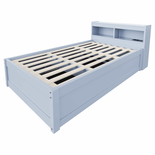 Sofá-cama 90 x 200 cm - tomada europeia integrada, vários compartimentos de arrumação, fitas de luzes LED multicoloridas, mecanismo hidráulico de abertura, cama multifuncional em madeira maciça - cinzento Sofá-cama 90 x 200 cm - tomada europeia integrada, vários compartimentos de arrumação, fitas de luzes LED multicoloridas, mecanismo hidráulico de abertura, cama multifuncional em madeira maciça - cinzento