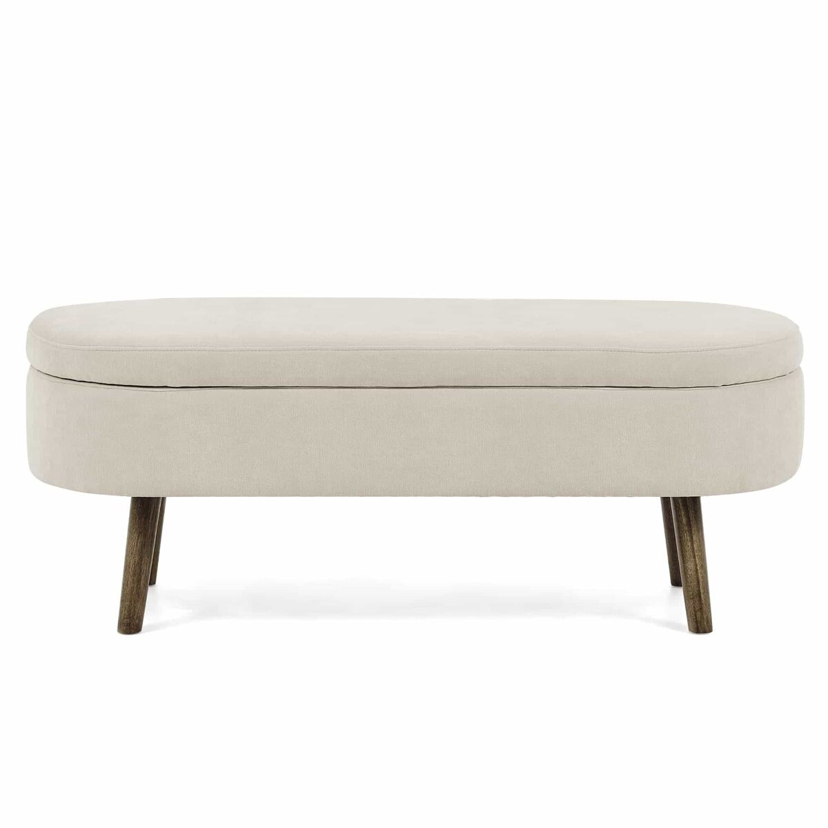 Bancos tapizados 110x40 Beige