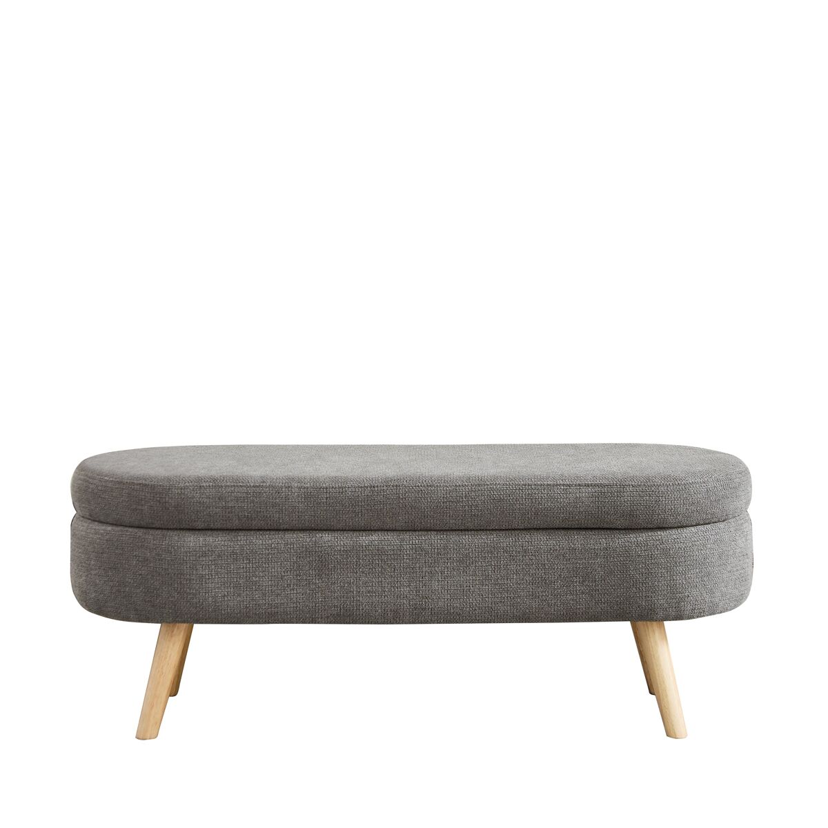 Bancos tapizados 110x40 Gris