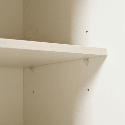 Aparador de Sala de Estar Jantar Móvel Auxiliar com 2 Portas de Correr Ripadas e 3 Gavetas Armário de Arrumação com Prateleiras Ajustáveis e Pés de Madeira Branco