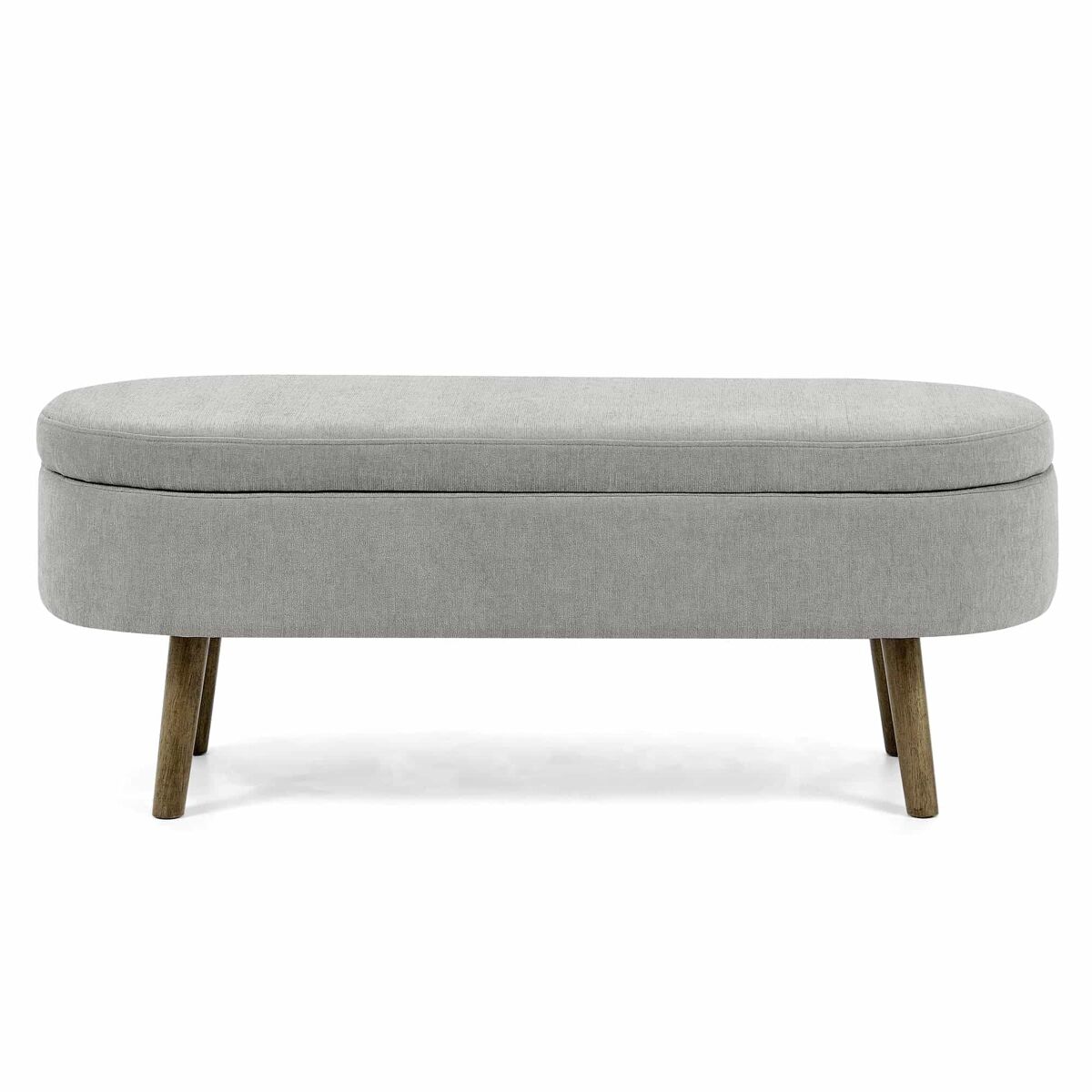 Bancos tapizados 110x40 Gris