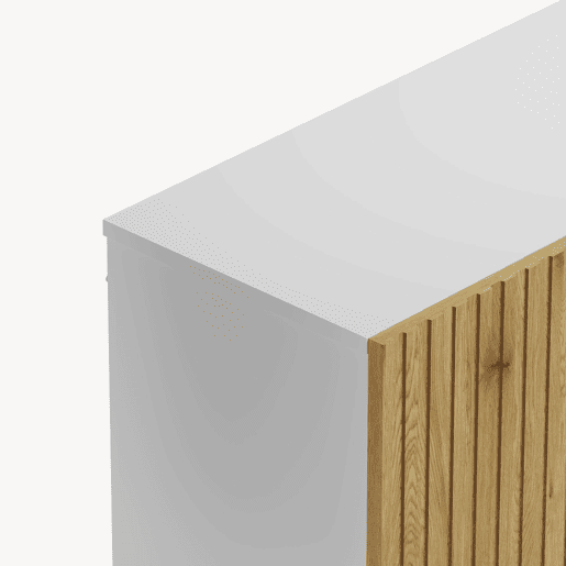 Estante de livros Verhundar com 3 portas 102x120x30 cm Branco Madeira en.casa Estante de livros Verhundar com 3 portas 102x120x30 cm Branco Madeira en.casa