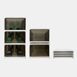 Sapateira Dobrável 3 Níveis 54x25x35 cm Nyana Home | Caixa de Sapatos | Organizador de Calçado