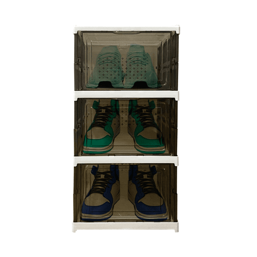 Sapateira Dobrável 3 Níveis 54x25x35 cm Nyana Home | Caixa de Sapatos | Organizador de Calçado