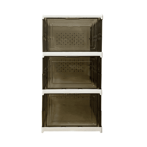 Sapateira Dobrável 3 Níveis 54x25x35 cm Nyana Home | Caixa de Sapatos | Organizador de Calçado