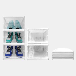 Sapateira Dobrável 3 NÃveis 54x25x35 cm Nyana Home | Caixa de Sapatos | Organizador de Calçado