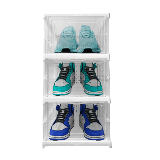 Sapateira Dobrável 3 Níveis 54x25x35 cm Nyana Home | Caixa de Sapatos | Organizador de Calçado
