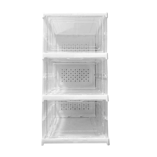 Sapateira Dobrável 3 Níveis 54x25x35 cm Nyana Home | Caixa de Sapatos | Organizador de Calçado