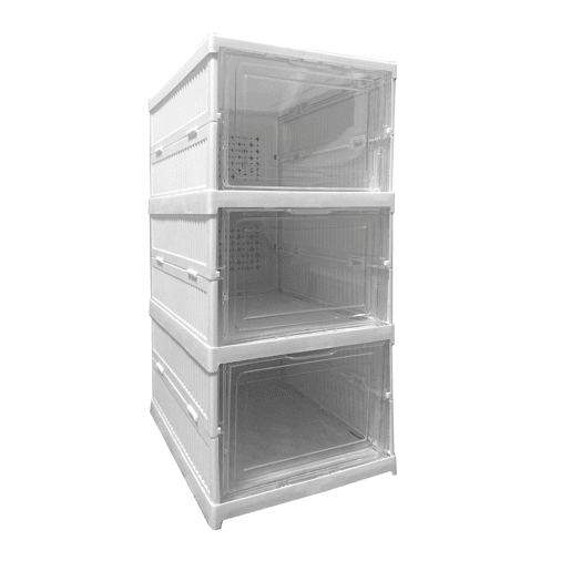 Sapateira Dobrável 3 Níveis 54x25x35 cm Nyana Home | Caixa de Sapatos | Organizador de Calçado