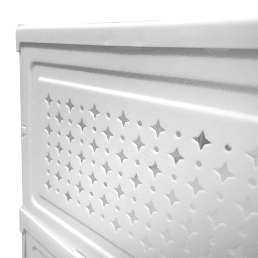 Sapateira Dobrável 3 Níveis 54x25x35 cm Nyana Home | Caixa de Sapatos | Organizador de Calçado