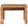 Mesa de Centro, Mesa baixa, 55x55x35 cm madeira recuperada maciça