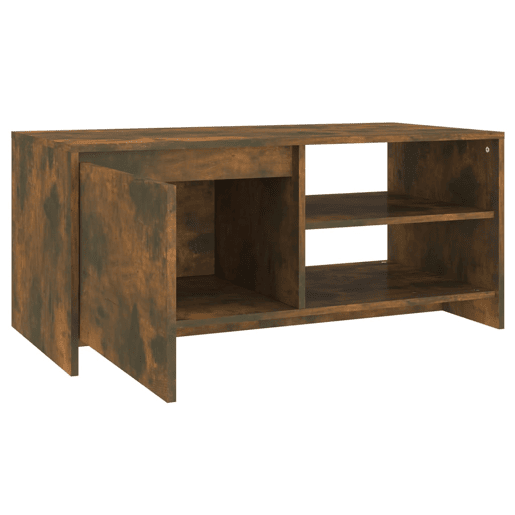 Mesa de Centro, Mesa baixa, 102x50x45 cm derivados madeira carvalho fumado Mesa de Centro, Mesa baixa, 102x50x45 cm derivados madeira carvalho fumado