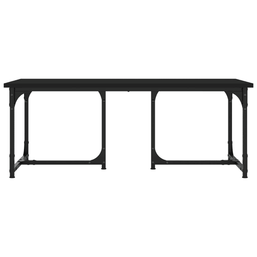 Mesa de Centro, Mesa baixa, 90x50x35 cm derivados de madeira preto Mesa de Centro, Mesa baixa, 90x50x35 cm derivados de madeira preto