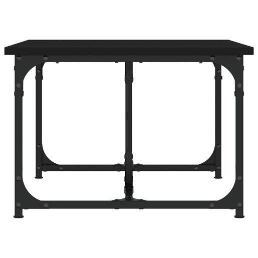 Mesa de Centro, Mesa baixa, 90x50x35 cm derivados de madeira preto Mesa de Centro, Mesa baixa, 90x50x35 cm derivados de madeira preto