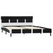 Estructura De Cama Doble Matrimonial 165x210 Estructura De Cama Doble Matrimonial 165x210 Blanco/ Negro