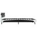 Estructura De Cama Doble Matrimonial 165x210 Estructura De Cama Doble Matrimonial 165x210 Blanco/ Negro