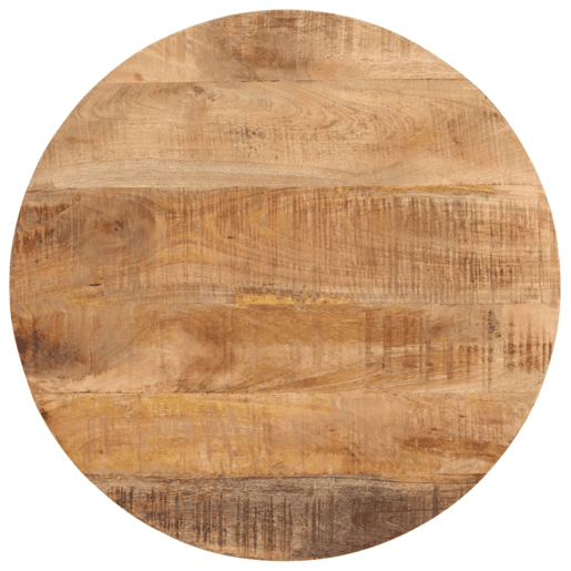 Mesa de Centro, Mesa baixa, 54x54x35 cm madeira de mangueira maciça e ferro Mesa de Centro, Mesa baixa, 54x54x35 cm madeira de mangueira maciça e ferro
