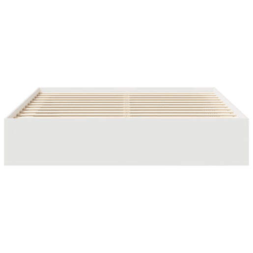 Estrutura de Cama de casal simple 200x200 cm branco Estrutura de Cama de casal simple 200x200 cm branco