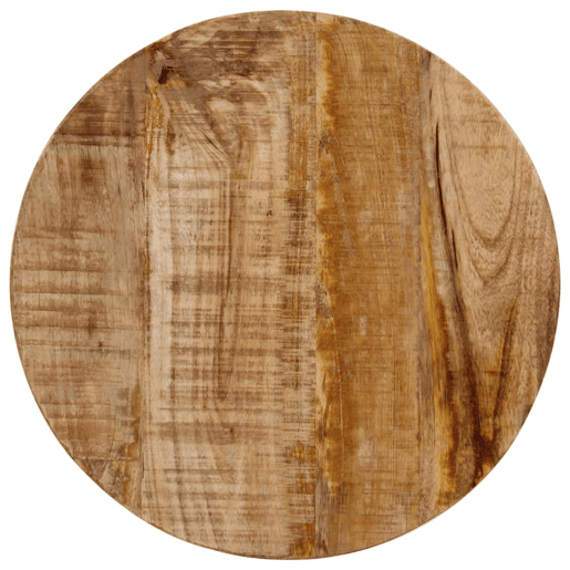 Mesa de Centro, Mesa baixa, 35x35x45 cm madeira de mangueira maciça e ferro Mesa de Centro, Mesa baixa, 35x35x45 cm madeira de mangueira maciça e ferro