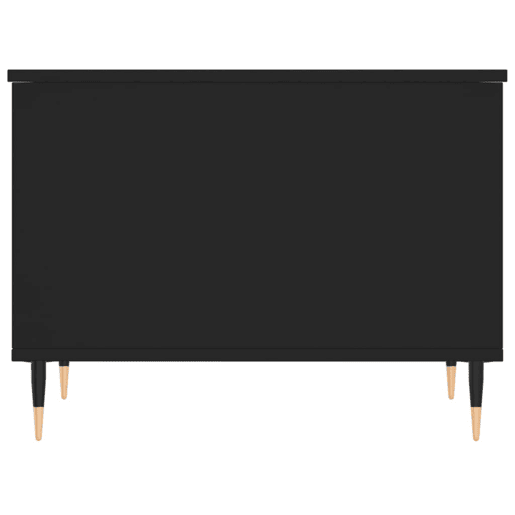 Mesa de Centro, Mesa baixa, 60x44,5x45 cm derivados de madeira preto Mesa de Centro, Mesa baixa, 60x44,5x45 cm derivados de madeira preto