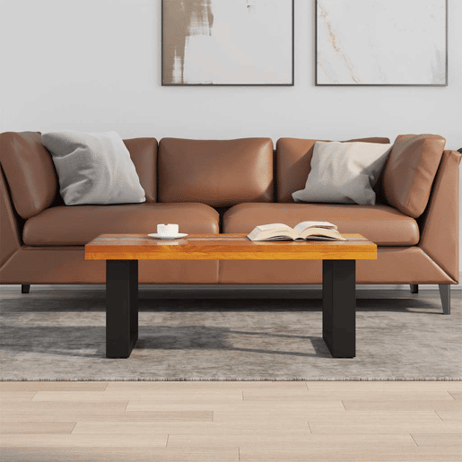 Mesa de Centro, Mesa baixa, em resina de teca 100x50 cm Mesa de Centro, Mesa baixa, em resina de teca 100x50 cm