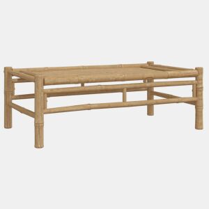 Mesa de Centro, Mesa baixa, para jardim 100x55x33 cm bambu