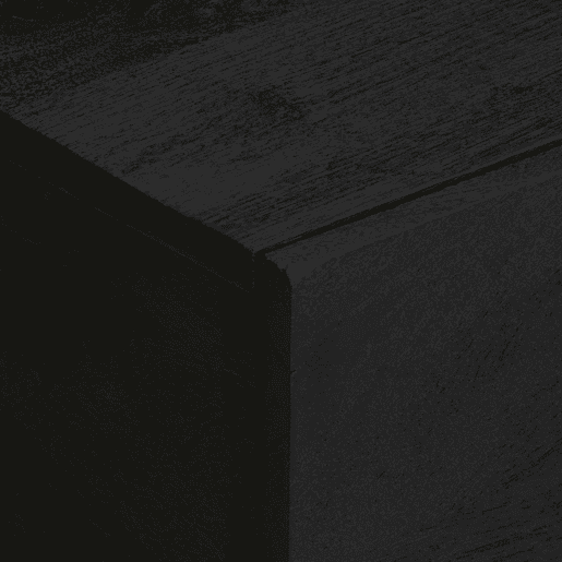 Mesa de Centro, Mesa baixa, 100x54x40 cm derivados de madeira preto Mesa de Centro, Mesa baixa, 100x54x40 cm derivados de madeira preto