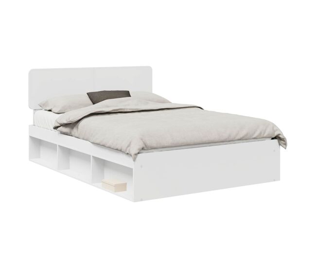 Estructura de cama doble matrimonial - 140 x 200 cm madera de pino macizo
