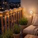 Aktive - Luz LED y guirnalda cable enrollable Aktive - Luz LED y guirnalda cable enrollable Blanco