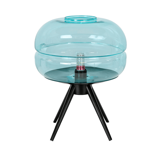 THE LUMINE Candeeiro de mesa em vidro e aço