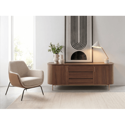THE LUMINE Candeeiro de mesa em aço e mármore porcelânico