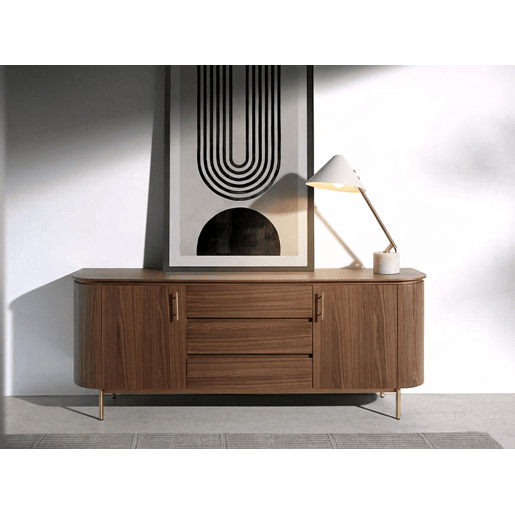 THE LUMINE Candeeiro de mesa em aço e mármore porcelânico