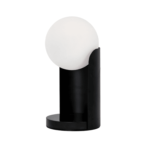THE LUMINE Candeeiro de mesa em vidro e aço