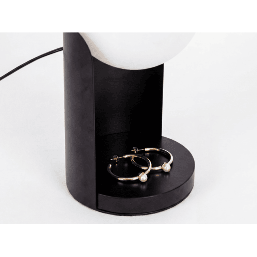 THE LUMINE Candeeiro de mesa em vidro e aço