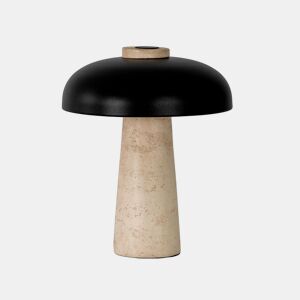 THE LUMINE Candeeiro de mesa em aço e mármore porcelânico