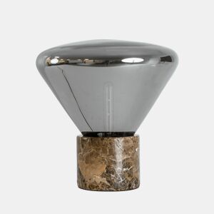 THE LUMINE Candeeiro de mesa em vidro e mármore porcelânico