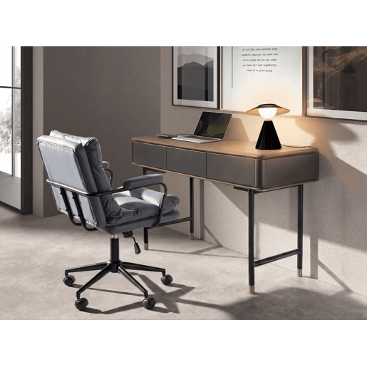 THE LUMINE Candeeiro de mesa em vidro e aço