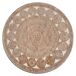 Alfombra redonda 150x150 Alfombra redonda 150x150 Beige