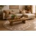 Alfombra redonda 150x150 Alfombra redonda 150x150 Beige