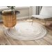 Alfombra redonda 90x90 Alfombra redonda 90x90 Beige