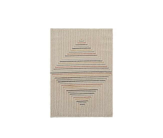 Alfombra 160x230 cm, crema