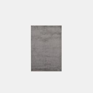 Carpet Shaggy 60x90 cm, cinzento escuro simples