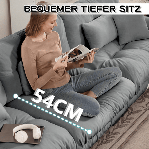 Sofá Modular de 3 Lugares NEXUSZYN Sofá Modular de 3 Lugares NEXUSZYN