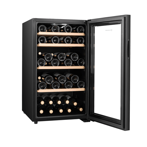 Cave de Vinho CLIMADIFF CEPAGE52F (52 Garrafas - F - Preto) Cave de Vinho CLIMADIFF CEPAGE52F (52 Garrafas - F - Preto)