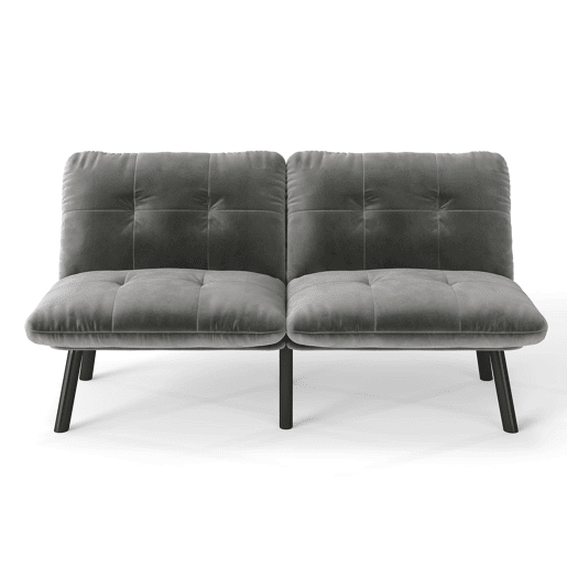Sofá-Cama Futon Clic-Clac Veludo MOMENTUMKRON