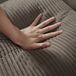 Sofá cama modular en terciopelo estilo tatami – MERIDIANLIRA Sofá cama modular en terciopelo estilo tatami – MERIDIANLIRA Gris Azul