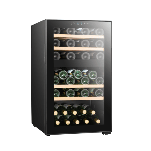Cave de Vinho CLIMADIFF CEPAGE52DZF (52 Garrafas - 2 zonas - F - Preto)