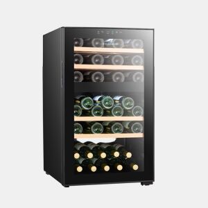 Cave de Vinho CLIMADIFF CEPAGE52DZF (52 Garrafas - 2 zonas - F - Preto)