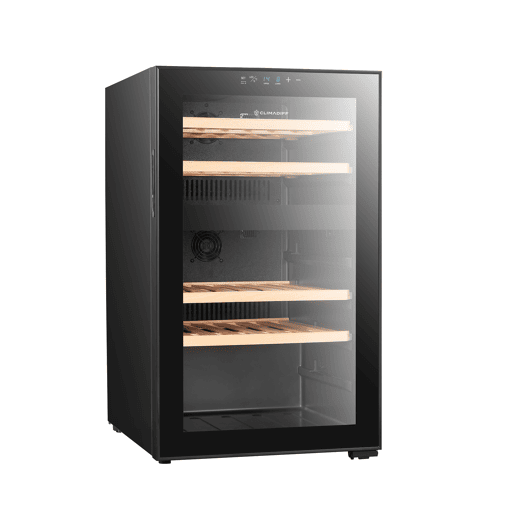 Cave de Vinho CLIMADIFF CEPAGE52DZF (52 Garrafas - 2 zonas - F - Preto)