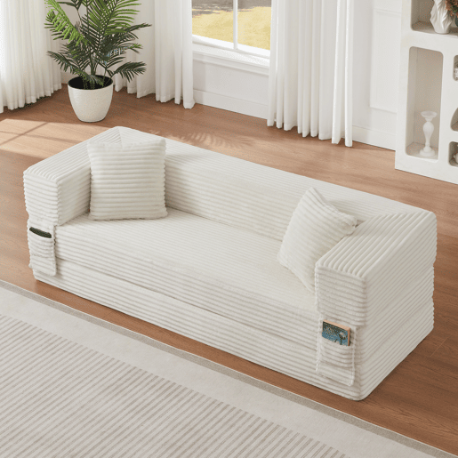Sofá-Cama Modular 3 Lugares Veludo Tatami NEXUSVORN Sofá-Cama Modular 3 Lugares Veludo Tatami NEXUSVORN